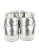 Roger Vivier Leather Crystal Embellishments Sneakers