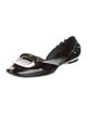 Roger Vivier Patent Leather D'Orsay Flats