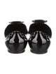 Roger Vivier Patent Leather D'Orsay Flats