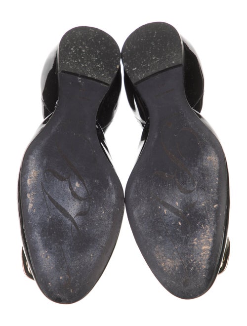Roger Vivier Patent Leather D'Orsay Flats