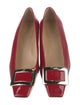 Roger Vivier Patent Leather Ballet Flats