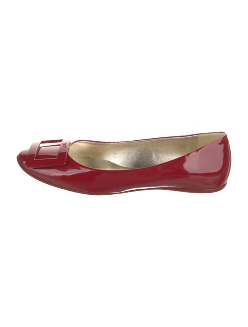 Roger Vivier Patent Leather Ballet Flats