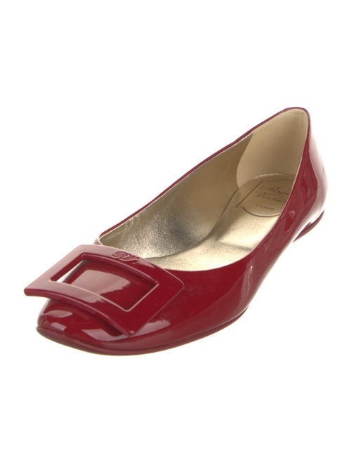 Roger Vivier Patent Leather Ballet Flats