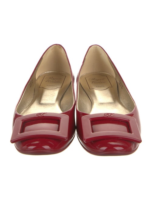 Roger Vivier Patent Leather Ballet Flats