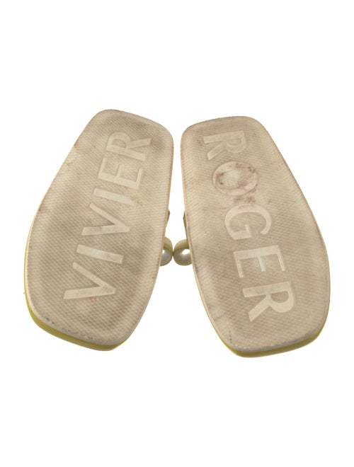 Roger Vivier Crystal Embellishments Sandals