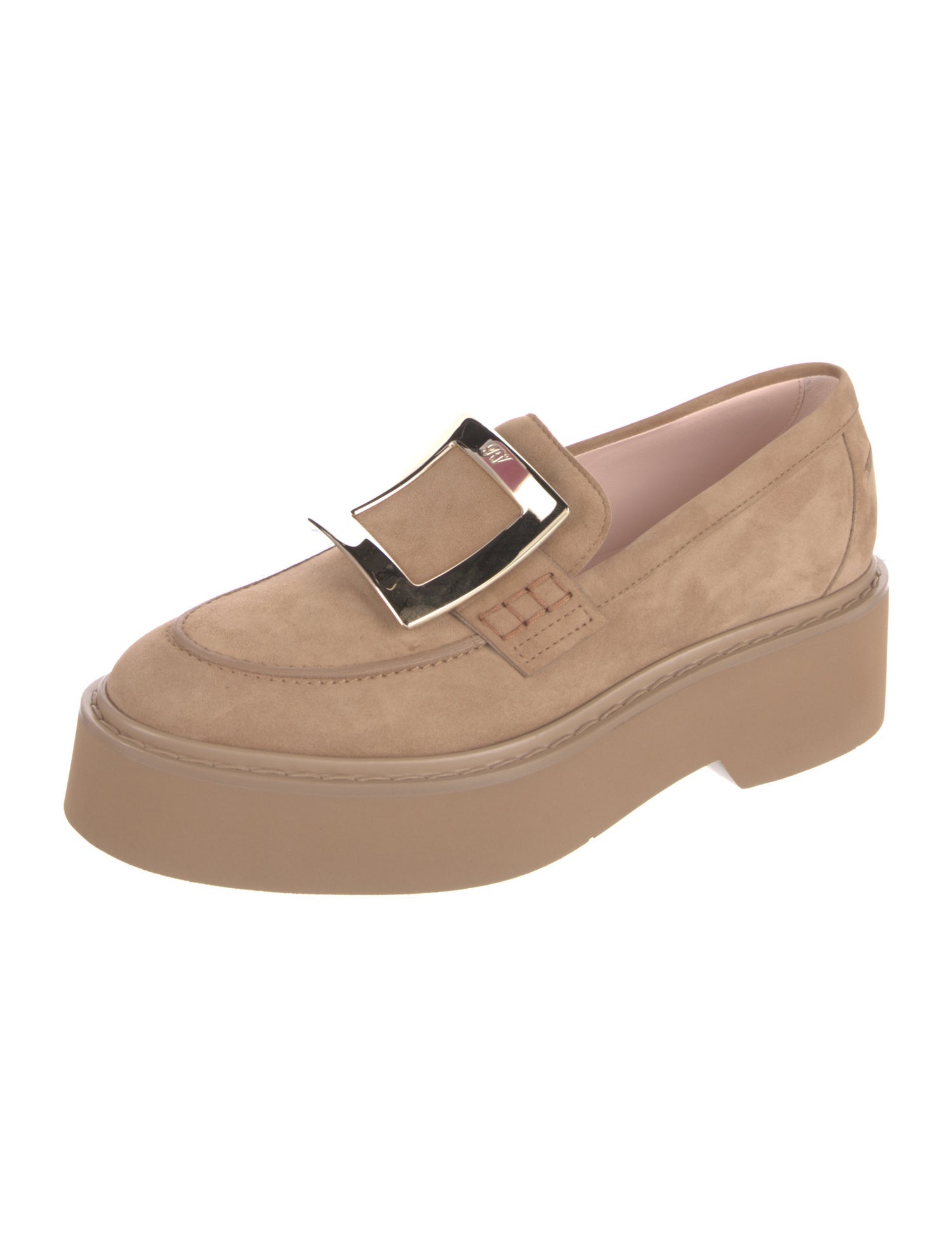 Roger Vivier Suede Loafers