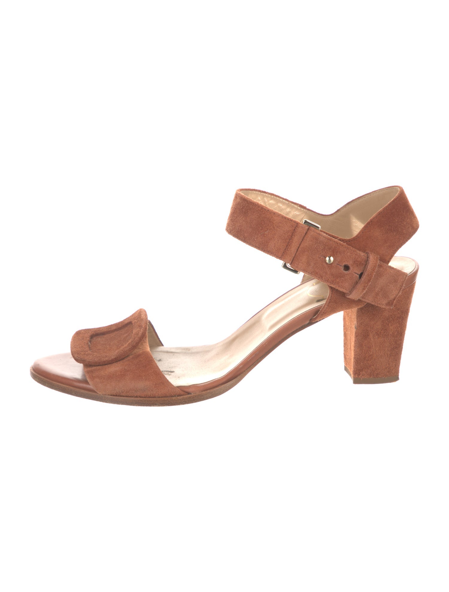 Roger Vivier Suede Sandals