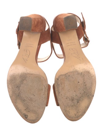 Roger Vivier Suede Sandals