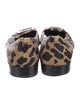 Roger Vivier Ponyhair Animal Print Flats