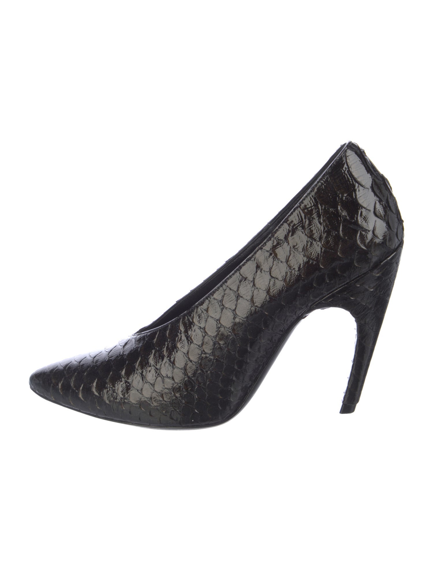 Roger Vivier Snakeskin Animal Print Pumps