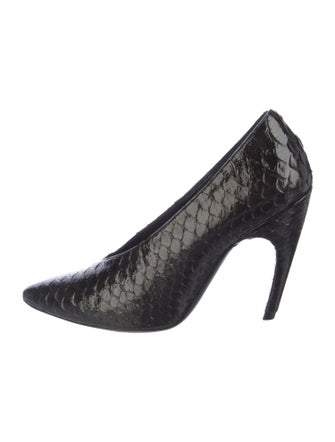 Roger Vivier Snakeskin Animal Print Pumps