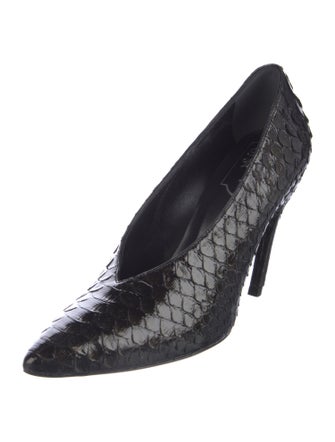 Roger Vivier Snakeskin Animal Print Pumps