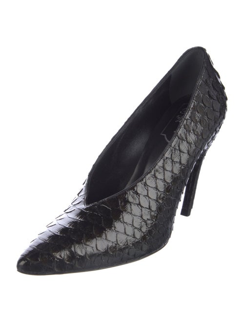 Roger Vivier Snakeskin Animal Print Pumps