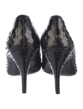 Roger Vivier Snakeskin Animal Print Pumps