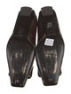 Roger Vivier Embossed Leather Flats