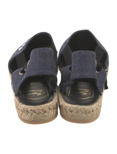 Roger Vivier Denim Espadrilles