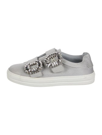 Roger Vivier Crystal Embellishments Sneakers