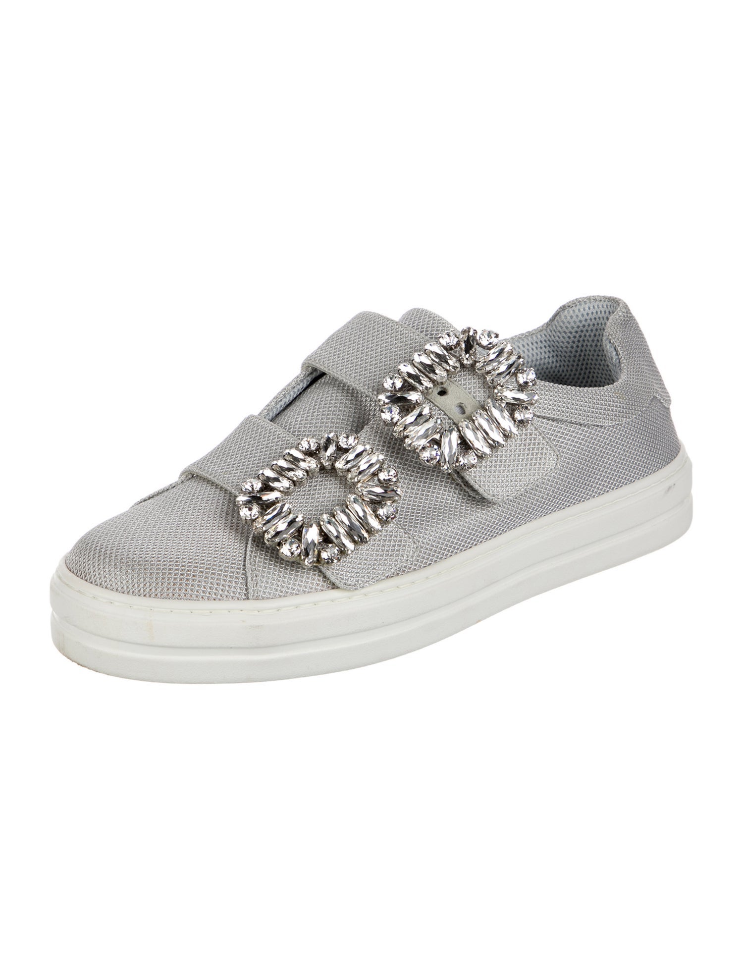 Roger Vivier Crystal Embellishments Sneakers