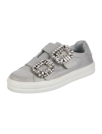 Roger Vivier Crystal Embellishments Sneakers