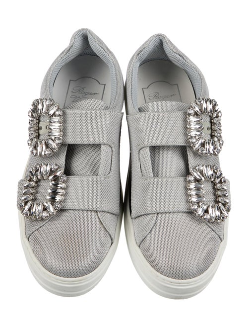 Roger Vivier Crystal Embellishments Sneakers