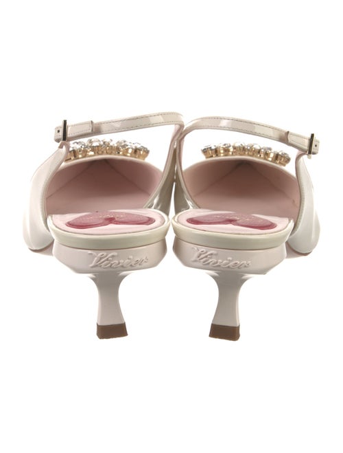 Roger Vivier Patent Leather Slingback Pumps