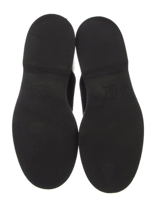 Roger Vivier Patent Leather Crystal Embellishments Boots