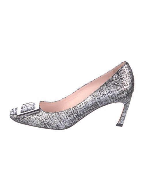 Roger Vivier Tweed Printed Pumps