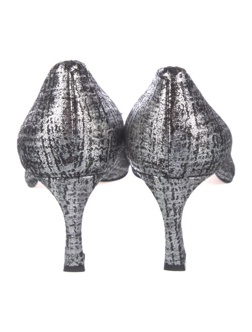 Roger Vivier Tweed Printed Pumps