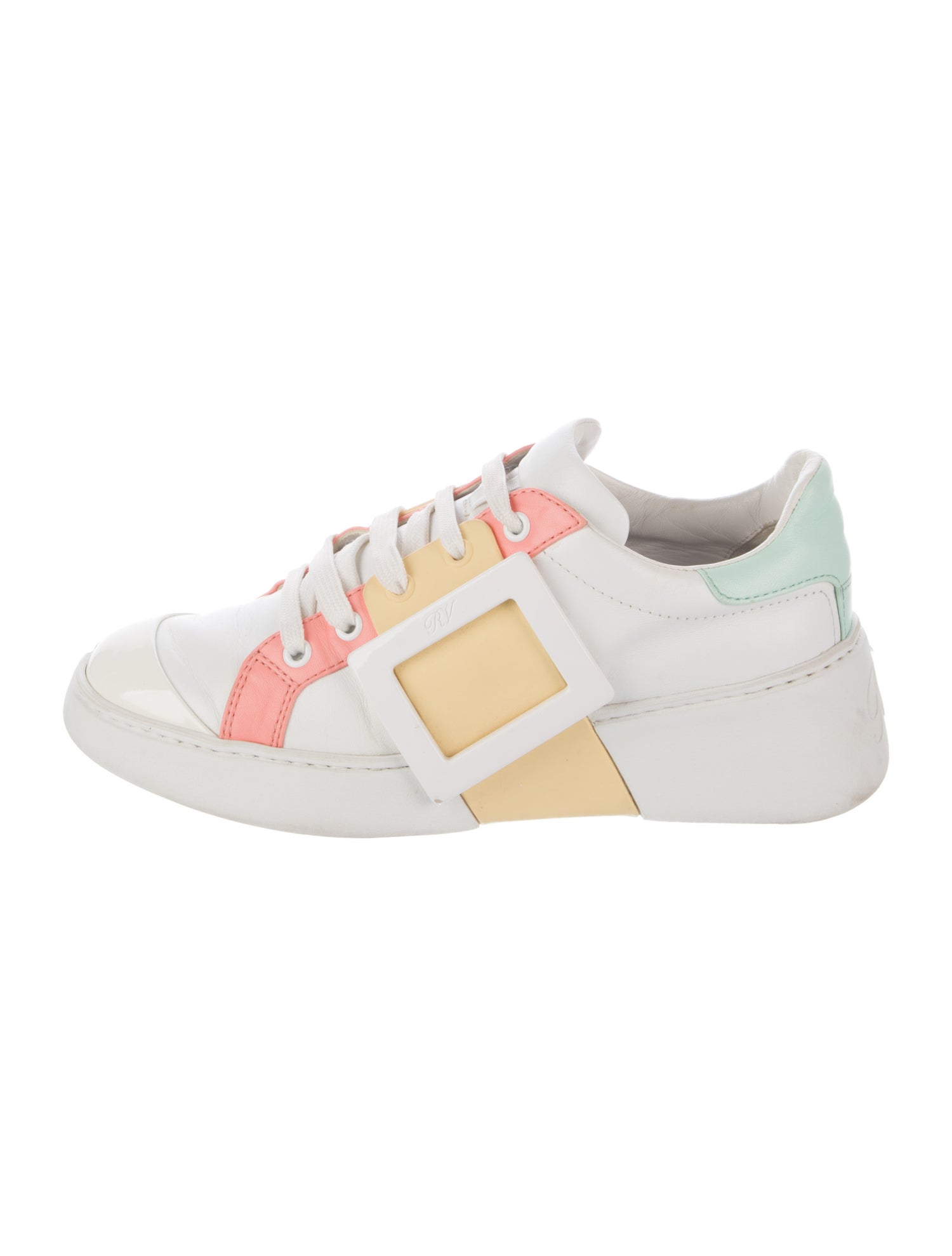 Roger Vivier Leather Sneakers