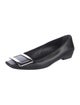 Roger Vivier Leather Flats