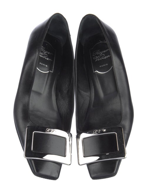 Roger Vivier Leather Flats
