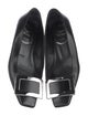 Roger Vivier Leather Flats
