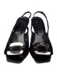 Roger Vivier Patent Leather Slingback Sandals