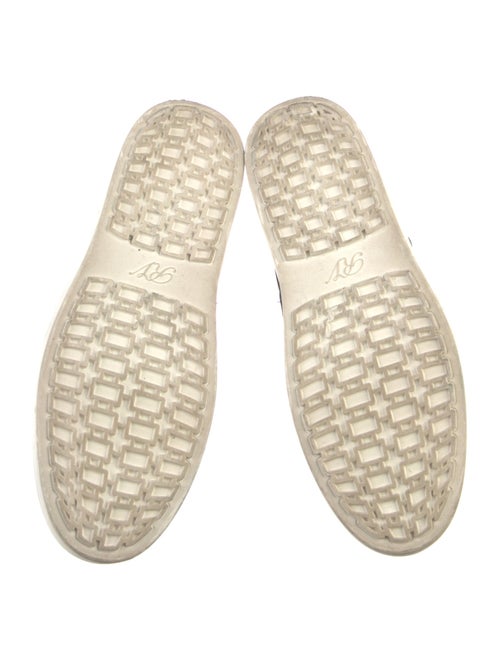 Roger Vivier Satin Crystal Embellishments Sneakers