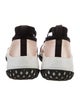 Roger Vivier Satin Colorblock Pattern Sneakers