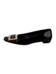 Roger Vivier Patent Leather Ballet Flats