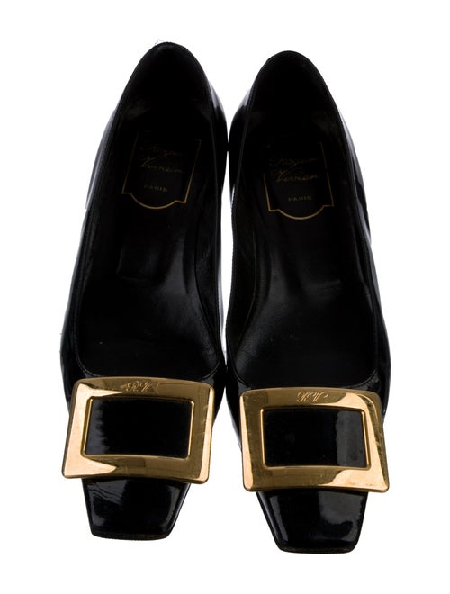 Roger Vivier Patent Leather Ballet Flats