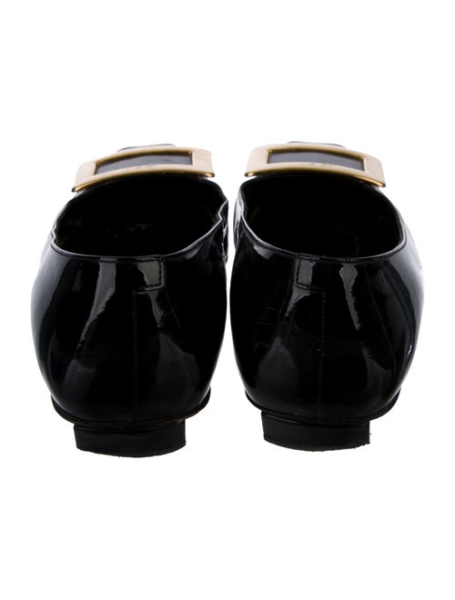 Roger Vivier Patent Leather Ballet Flats