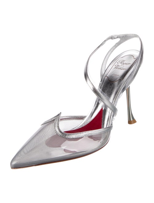 Roger Vivier PVC Slingback Pumps