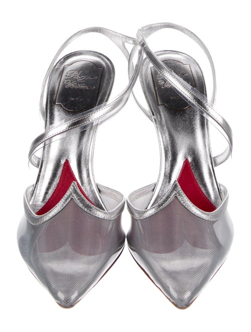 Roger Vivier PVC Slingback Pumps