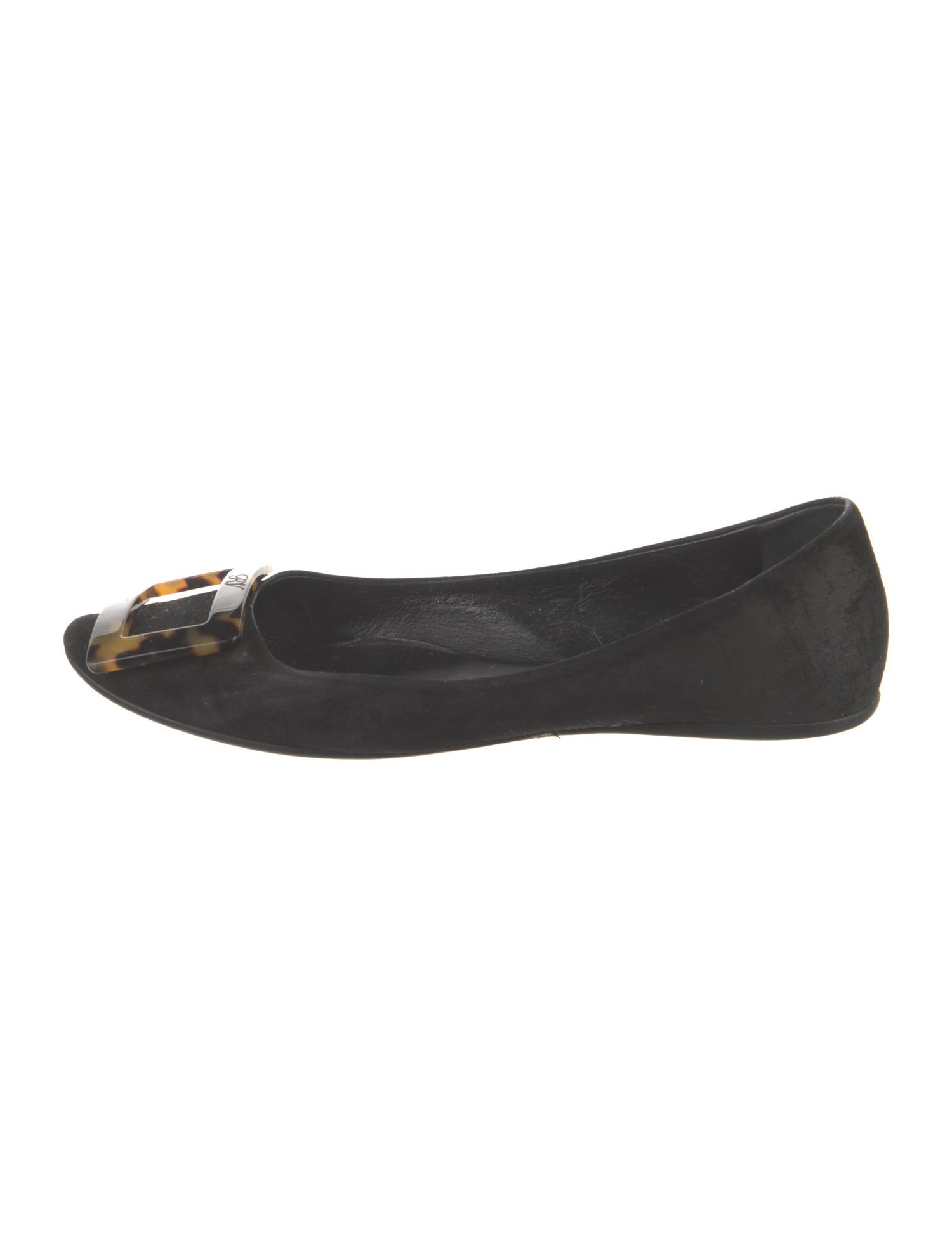 Roger Vivier Suede Ballet Flats