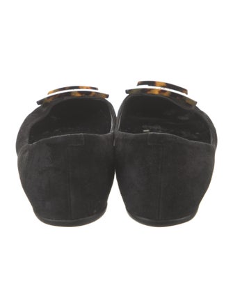 Roger Vivier Suede Ballet Flats