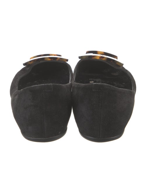 Roger Vivier Suede Ballet Flats