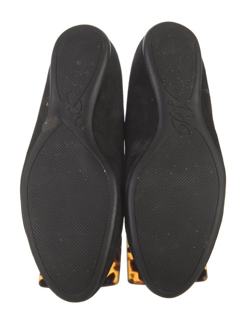 Roger Vivier Suede Ballet Flats