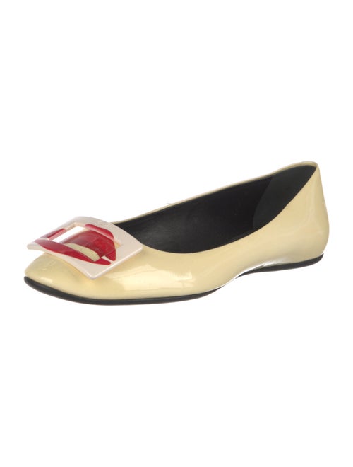 Roger Vivier Patent Leather Ballet Flats