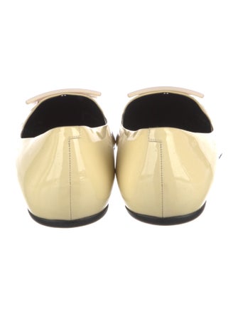 Roger Vivier Patent Leather Ballet Flats