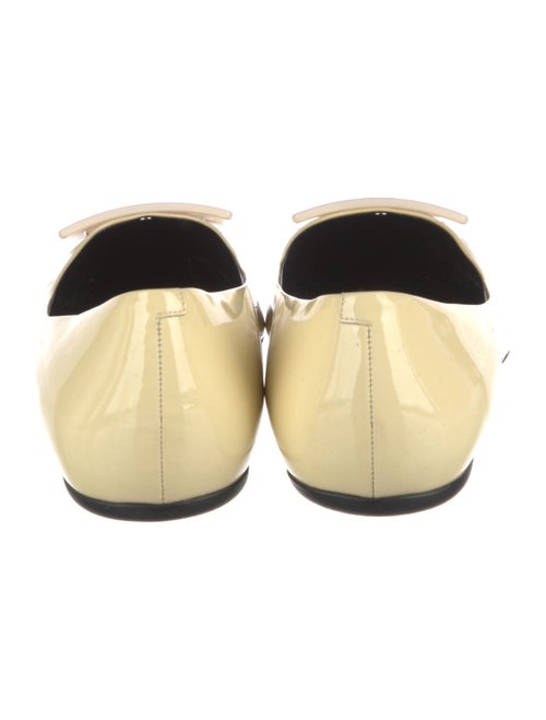 Roger Vivier Patent Leather Ballet Flats