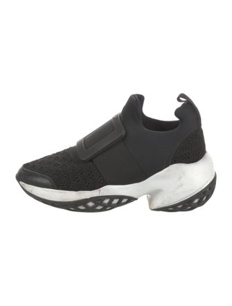 Roger Vivier Neoprene Mesh Accents Athletic Sneakers