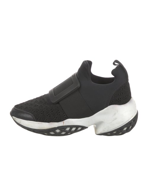 Roger Vivier Neoprene Mesh Accents Athletic Sneakers