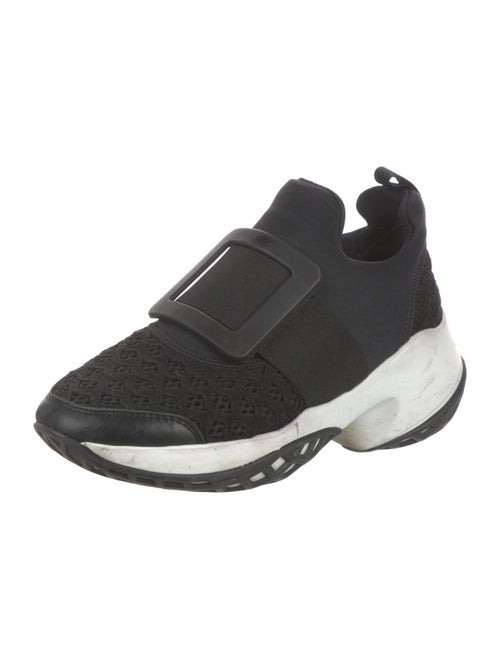 Roger Vivier Neoprene Mesh Accents Athletic Sneakers